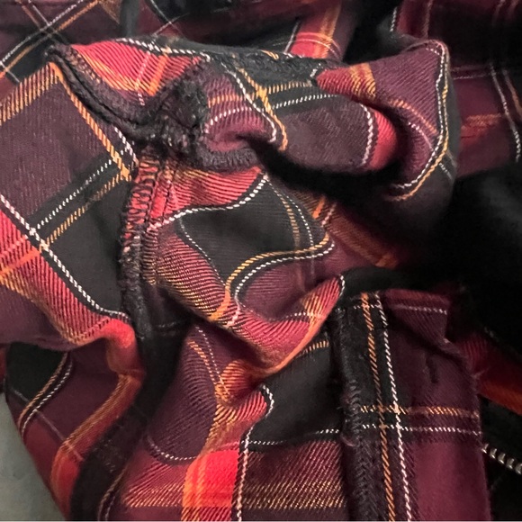 Scotch & Soda Maison Scotch Modern Classics Tartan Plaid Punk Zipper Skinny Pant - Picture 10 of 15